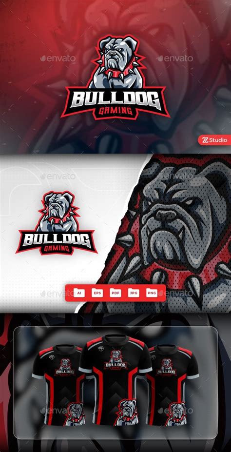 Bulldog Mascot Logo Design