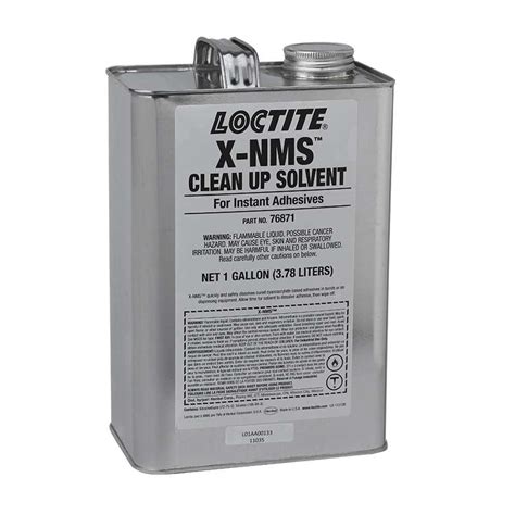 Loctite 135542 768 X Nms Clean Up Solvent Clear 1 Gal