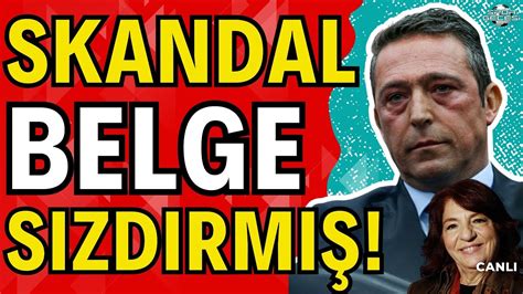 SKANDAL Lale Orta Ali Koç a VAR dan görüntü sızdırdı Erden Timur