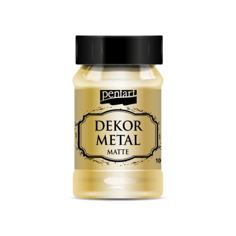 Pentart Farba Dekor Metal Do Mebli Ml Z Ota Sztuka Zdobienia