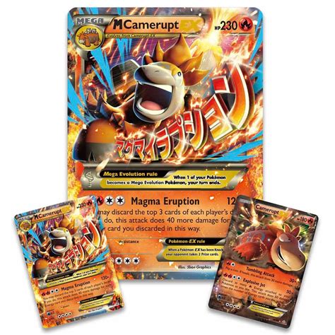 Pokémon Mega Camerupt EX Premium Collection Box Amazingtoys ch