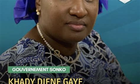 Parcours de Khady Diène Gaye Dinspectrice régionale des sports de