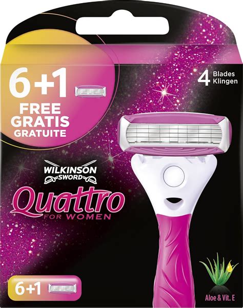 Wilkinson Sword Quattro For Women Rasierklingen F R Damen Rasierer