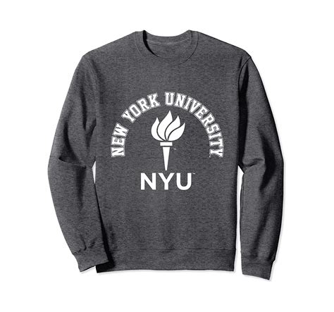 New York University Nyu Ncaa Sweatshirt Sc60nyu