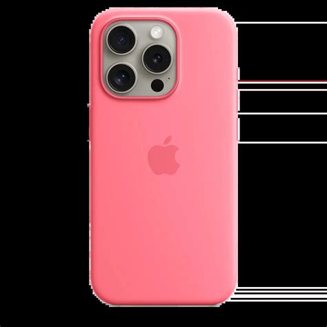 Apple Silicone Hoesje Met Magsafe Voor Iphone Pro Roze Bestel Nu