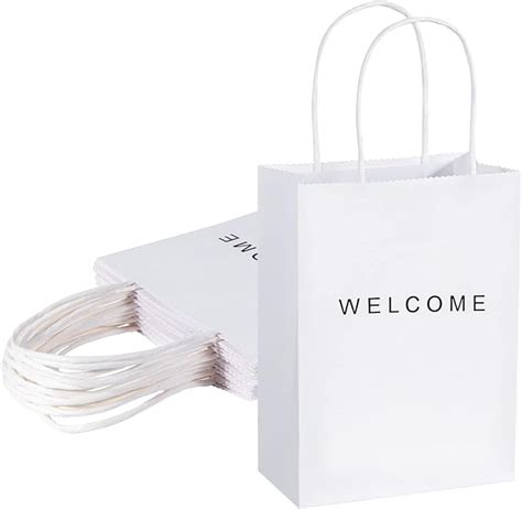 Amazon Driew Welcome Gift Bags Pack X X White