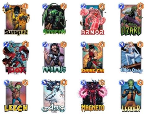 Marvel Snap Top Decks Tier List Dos Melhores Decks Do Meta Millenium