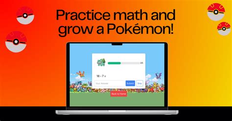 Pokémon Math Game