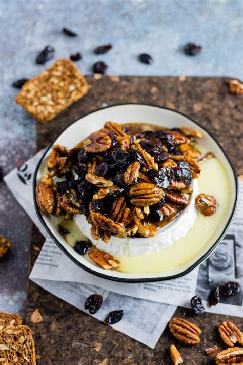 Camembert No Forno Nozes Pec E Arandos Healthy Bites