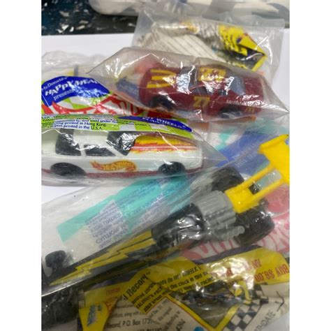 Hot Wheels Happy Meal McDonalds Racing Series Shopee Malaysia