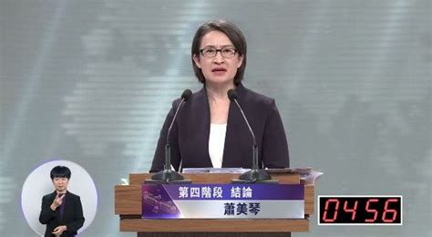 蕭美琴批趙少康跳針：台灣風險來源是中共 鏡週刊 Mirror Media