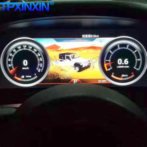 For Jeep Wrangler Jk Car Digital Dashboard Panel Virtual