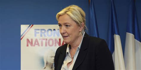 Un Sondage Donne Marine Le Pen En T Te En