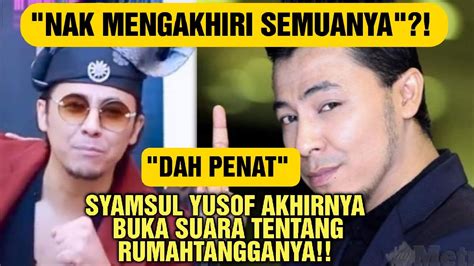 Gila Tak Stress Syamsul Akhirnya Mengaku Bahawa Apa Yang Berlaku