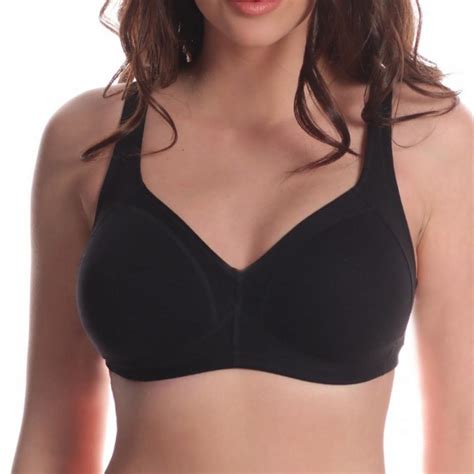 Soutien Gorge En Coton Sans Armatures Noir Joldion Suisses