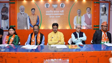 Tripura BJP Gears Up For Lok Sabha Elections 2024 Northeast Live