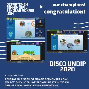 Mahasiswa Departemen Teknik Sipil Raih Juara Harapan Pada Lomba Karya