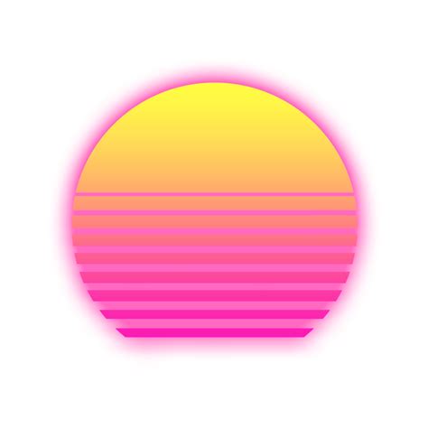 Aesthetic Theme Sunset PNG File PNG Mart