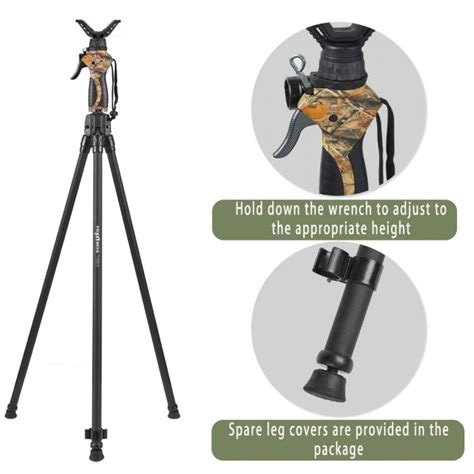 Fiery Deer Gen 4 Trigger Operated Rifle Shooting Tripod - 120cm /160cm ...