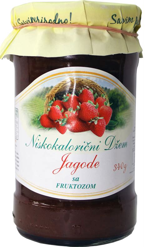 Niskokalorični džem Jagode sa fruktozom