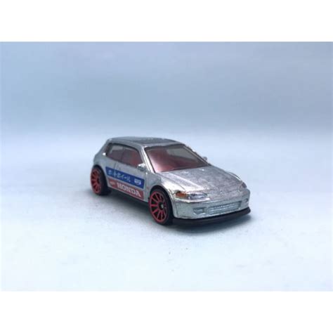 Hot Wheels Honda Civic EG Zamac Walmart Exclusive Loose Shopee Malaysia