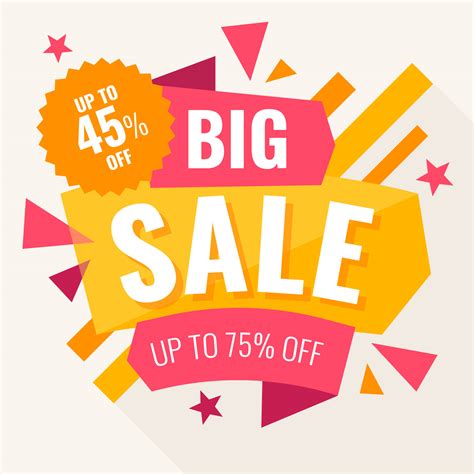 Big Sale Vector 524595 Vector Art At Vecteezy