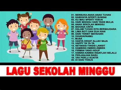 Lirik Lagu Anak Sekolah Minggu Terbaru 2018 – DIKBUD