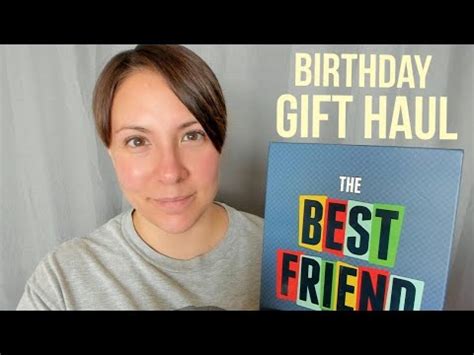 ASMR Birthday Gift Haul Soft Spoken YouTube