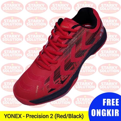 Jual Sepatu Yonex Precision Bulutangkis Badminton Original Red