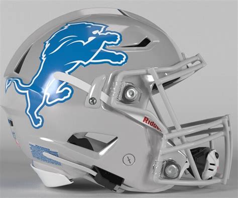 ArtStation - DETROIT LIONS Helmet Football NFC North PBR | Resources