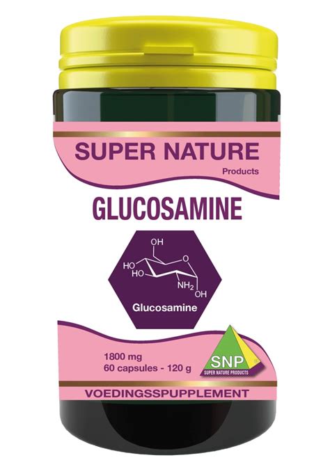 Glucosamine 1800 Mg 60 Capsules Super Nature Products