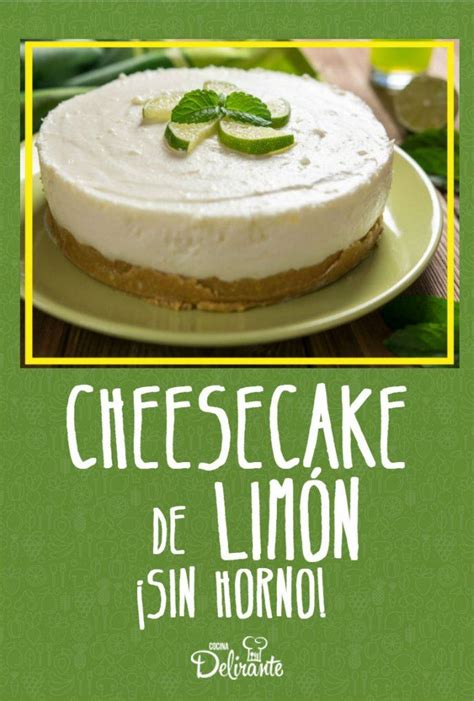 Receta Facil De Cheesecake Vegano De Limon Sin Horno Receta Deliciosa De Cheesecake Vegano De