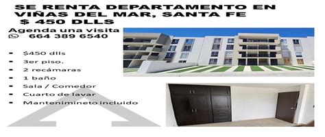 Departamento En Vi As Del Mar Tijuana Baja C Propiedades