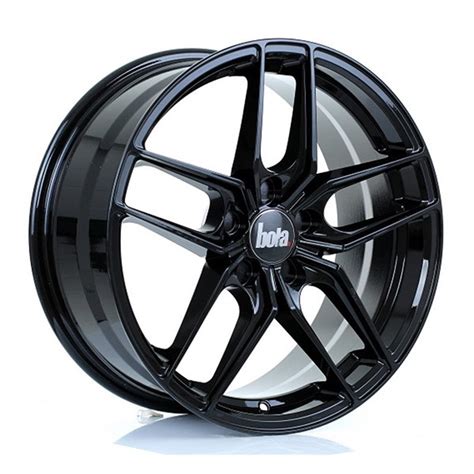 18 Bola B11 Gloss Black Alloy Wheels Alloy Wheels Ni Alloy Wheels