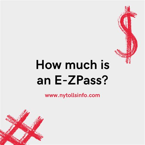 E Zpass Cost How Much Does E Zpass Cost