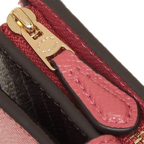 Spreesuki Coach Medium Corner Zip Wallet Poppy Pink