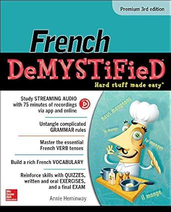 Amazon French Demystified Premium 3rd Edition 9781259836237