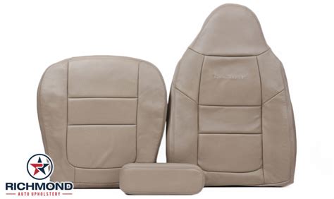 2001 Ford F 250 Lariat Crew Cab Replacement Leather Seat Covers Driver Side Complete Tan