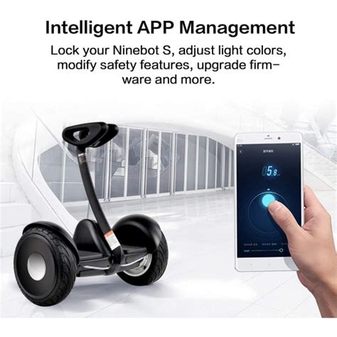 Segway Ninebot S Smart Self Balancing Electric Scooter With