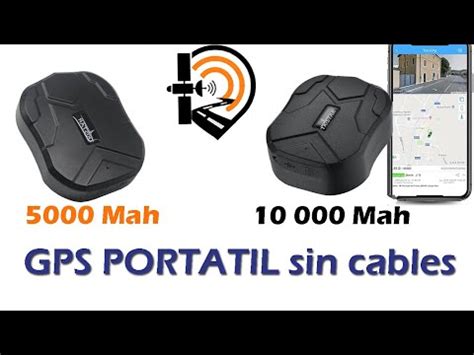 tk905 tk905B GPS portatil - YouTube