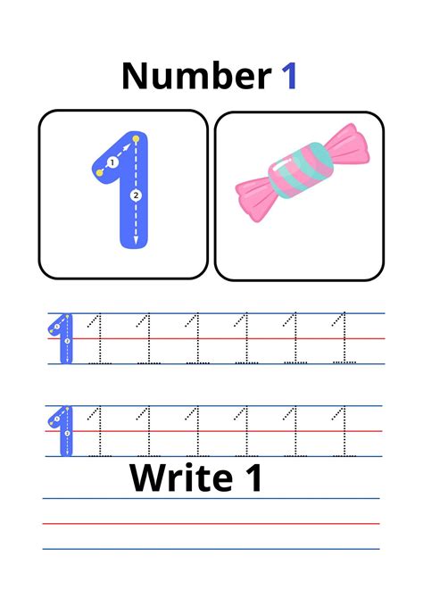 Mash > Infants > Number tracing 1-20, Preschool worksheet printable ... 