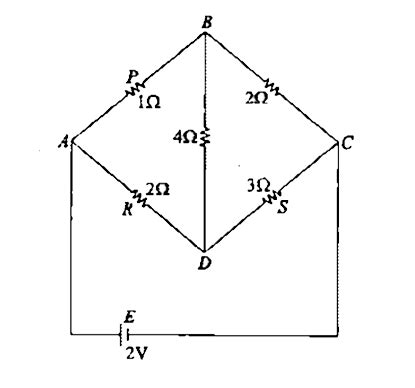 In A Wheatstone S Bridge A Battery Of 2V Is Used All Shown In Figure 3