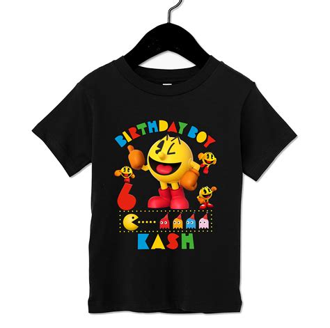 Video Game Birthday Shirt Pacman Birthday Shirt Gaming Shirt Pacman