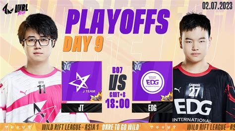 En Jt Vs Edg Playoffs Stage Day Wrl Asia Bo Youtube