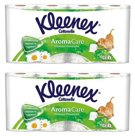 Kleenex Туалетная бумага 8 шт - купить с доставкой по выгодным ценам в ...