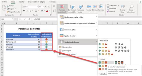 C Mo Utilizar Conjuntos De Iconos De Comparaci N En Excel Y Google