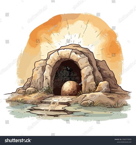 Rolled Away Stone Over Royalty Free Licensable Stock Vectors