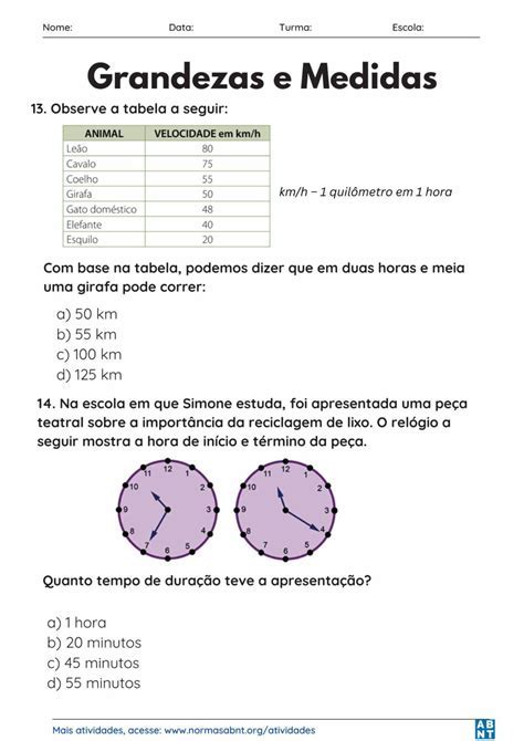 Grandezas E Medidas 3 Ano Explicação - plano de aula grandezas e medidas 3 ano fundamental