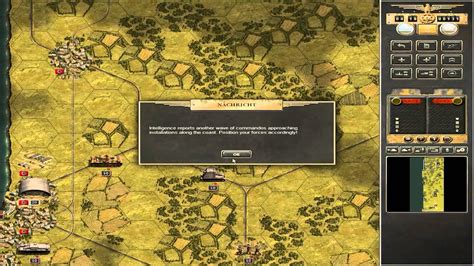 Let´s Play Panzer Corps Hardelot Grand Campaign West 42 43 Youtube