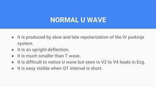 Abnormalities of u wave | PPT